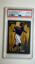 2024 Topps Bowman's Best Strokes of Gold Walker Jenkins SG-13 PSA 10 Twins
