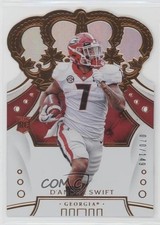 2020 Chronicles Draft Picks Crown Royale Mirror Holo /149 D'Andre Swift #29 7iu