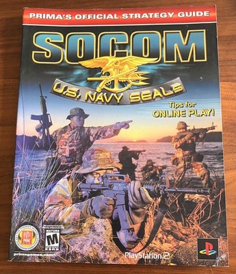 Prima Walkthrough Guide To Socom US Navy Seals Retro Playstation