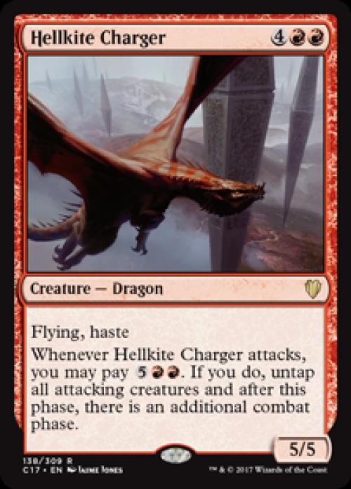 Hellkite Charger - Near Mint MTG Commander 2017
