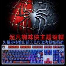 Spider-Man Peter Parker MCU Creative Transparent PBT Sublimation 108 Keycaps OEM