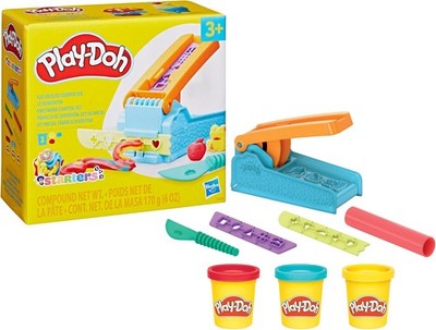 Play Doh Knetwerk Starter-Set Knetset 3x56g 10 Motive Zubehör ab 3J