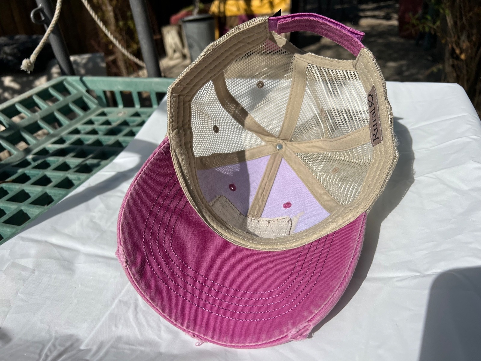 RURAL HEART Patsy Stonewashed Polymath Baseball C… - image 8