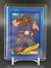2025 Topps Chrome Marvel Comics Kid Juggernaut #60 Blue Refractor /299