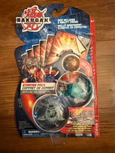 BAKUGAN BAKUGAN SERIE 2 3ER-PACK FIGUR BRANDNEU KOSTENLOSER VERSAND NUR USA