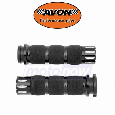 Avon Grips Rival Air Cushioned Grips for 2001-2006 Harley Davidson FXSTDI oj