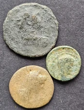 Roman Provincial coins. Lot of 3 coins