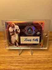 Leroy Kelly 2024 Contenders Optic Induction Ticket Hall of Fame Auto #/25