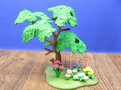 Baum 14 cm auf Blumenwiese Landschaft Bauernhof Wald City Playmobil G168
