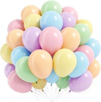 Luftballons Pastell 60 StüCk Helium Ballons Rosa Blau GrüN Party Deko