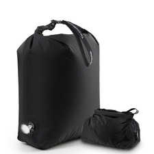Travel Compression Laundry Bag - Pump-Free Vacuum Space Saver for Dirty Clothes,