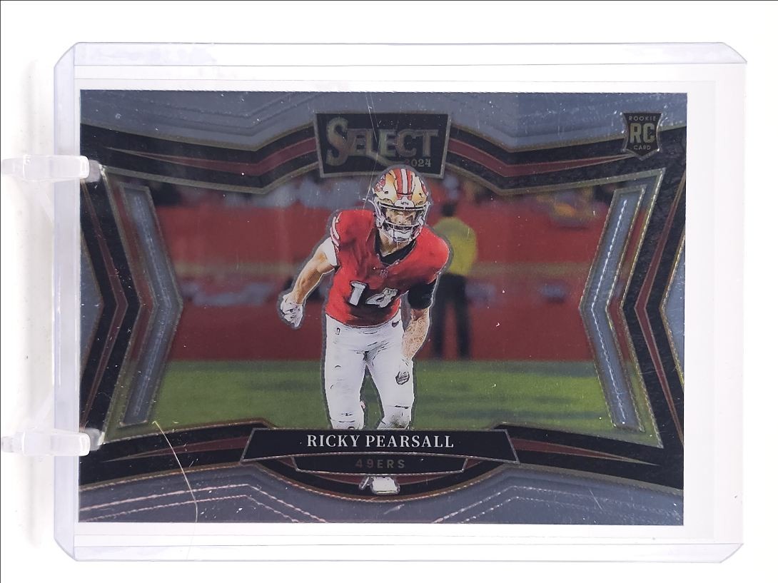 RICKY PEARSALL 2024 SELECT FIELD LEVEL ROOKIE BASE 49ERS #489 RC Q2794