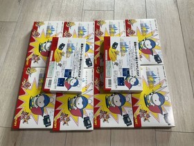 New [Famicom Software Barcode World 1 box of 10 pieces] Box Sunsoft Nintendo