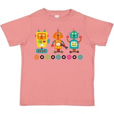 Inktastic Robotics Team Robot Lover Toddler T-Shirt Engineer Engineering Gears