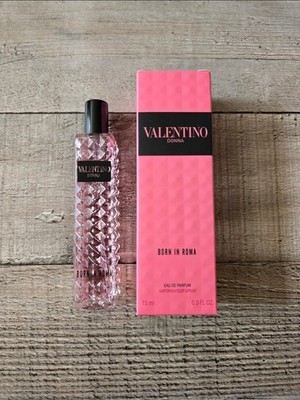 Valentino Donna BORN IN ROMA  Women PARFUM  15ml EDP TRAVEL Size NIB