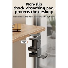 Metall Klemmhaken für Schreibtischbeine kompaktes Design für Büro Organisatio – Bild 12