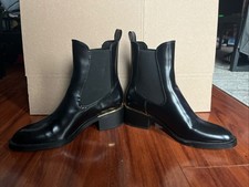 Zara Slip On Ankle Boots Black Women s Sz EU 36 US 6