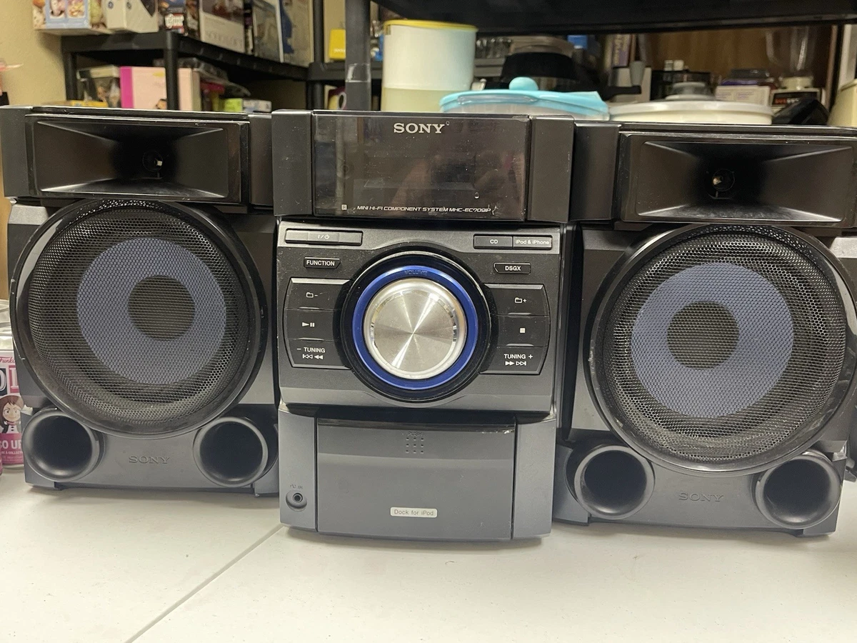 Sony CD-R AM/FM домашняя аудиосистема компактные и полочные