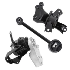 For Mitsubishi 14-22 Mirage 17-23 Mirage G4 Manual Trans Engine Motor Mount Set