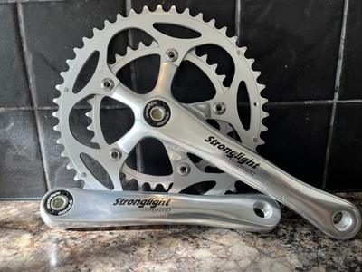 NOS Stronglight Impact Square Taper Chainset 48/34t Arms