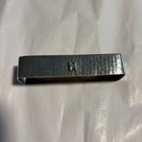 VTG Lebolt Sterling Arts and Crafts Napkin Holder Hand Made "H" MONO 1