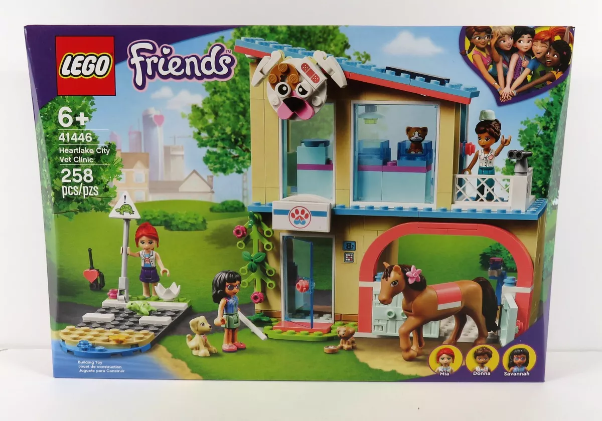 LEGO Friends 41446 Heartlake City Vet Clinic Brand New Sealed Box