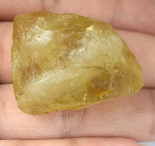 Natural 110.75 Ct Lemon Topaz Gemstone Rough Certified E12438 Father's Day Offer - Picture 4 of 7