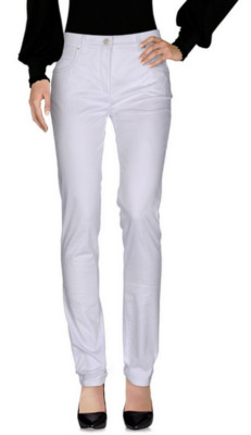 Roccobarocco (Italy) Straight Jeans White 30 NWT $159
