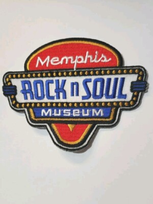 Memphis Rock N Soul Museum Patch 4in X 3in