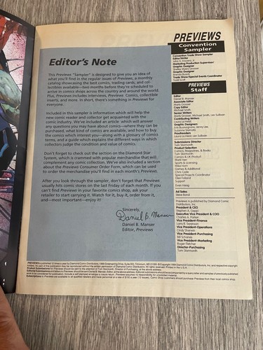 Previews Magazine Convention Sampler 1994 - Picture 5 of 11