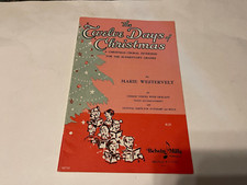 The Twelve Days Of Christmas sheet music marie westervelt