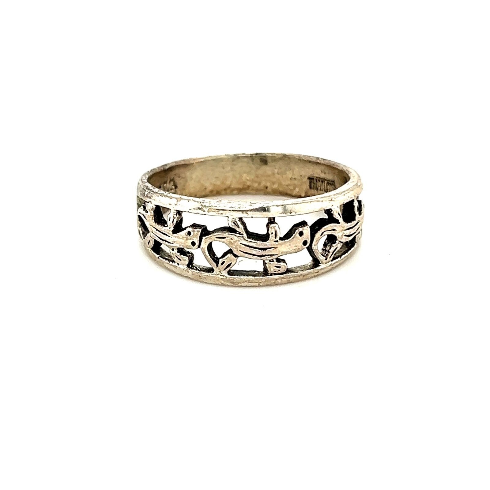 925 Lizard Ring - image 1