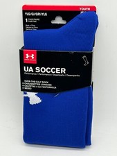 ONE PAIR UNDER ARMOUR UA PERFORMANCE SOCCER YOUTH OVER THE CALF SOCKS LARGE 1-4
