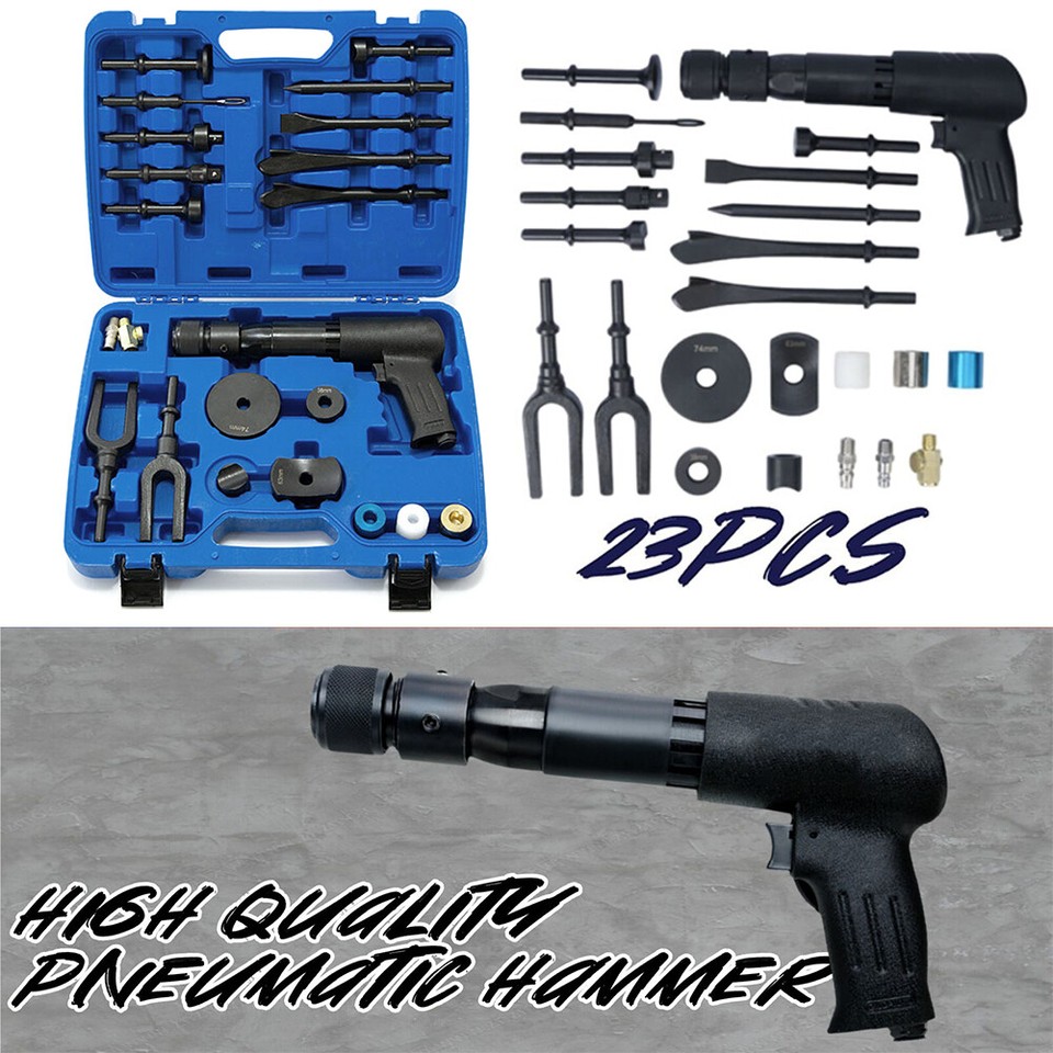 Professional Vibration Impact Air Pneumatic Hammer Chisel Screw Loosener Tool eBay