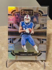 Gabriel Davis Concourse Silver Prizm 2023 Select Football Card #11 Buffalo Bills
