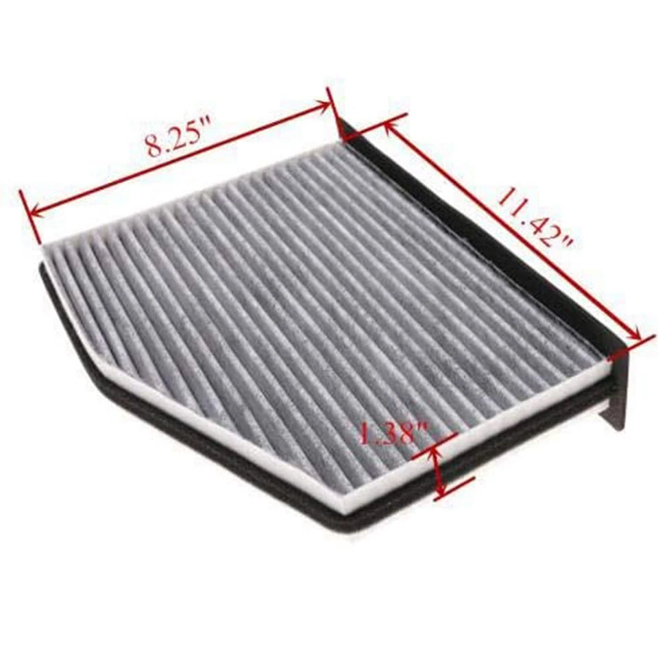 Filtro de aire de cabina para Volkswagen Golf Jetta Passat Audi A3 Q3 TT 1K0819644A Foto 2 de 4