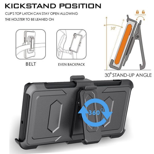 For Samsung Galaxy S20 FE 5G Shockproof Rugged Case Cover With Belt Clip Holster - Picture 6 of 90