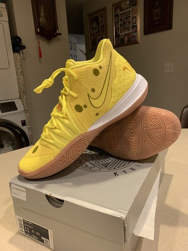 kyrie 5 spongebob size 11