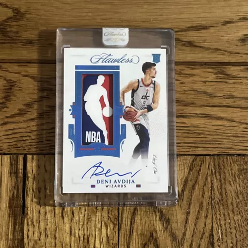 Deni Avdija 2020-21 Flawless LOGOMAN RARE 1/1 rookie card HOT🔥