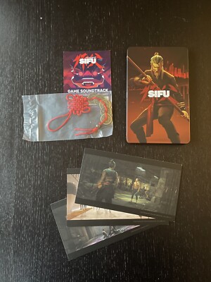 SIFU Redemption Edition NEW/open STATUE, etc (NO GAME/NO BOOK