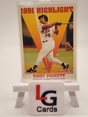 【ブックレット、帯】『FANIA　BEST of New York』　レア　希少 1992 Score - 1991 Highlight #796 Kirby Puckett, Kirby Puckett | eBay