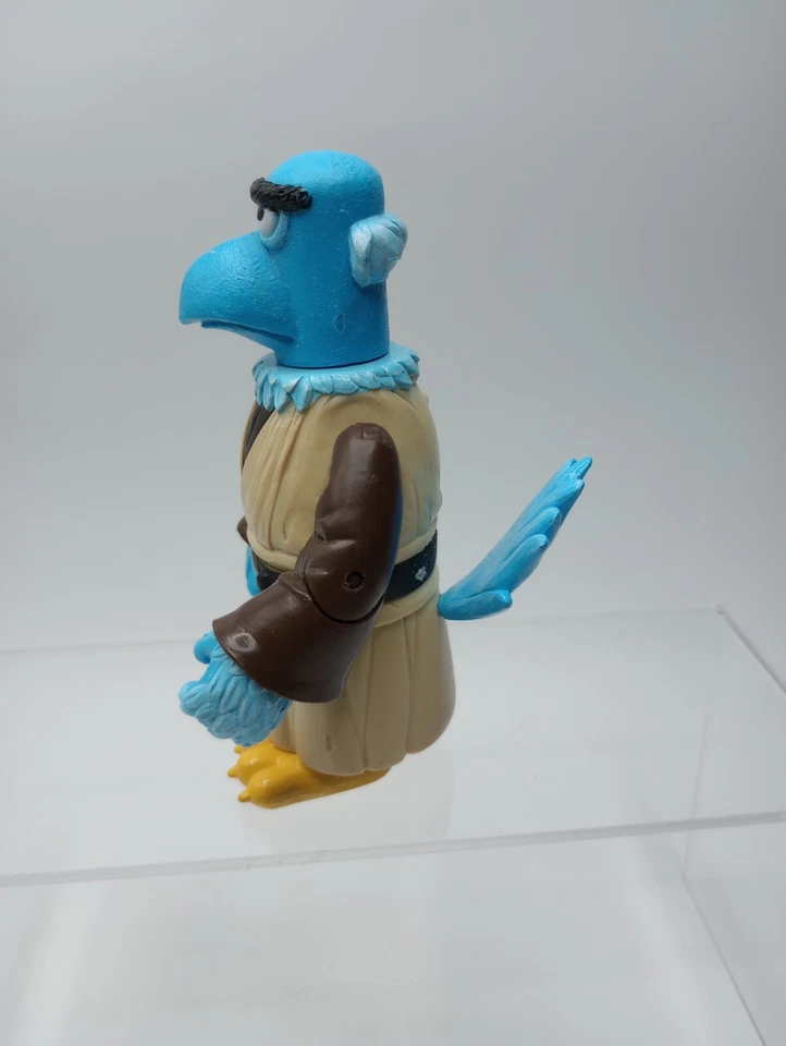 Figura de acción 2011 The Muppets Star Wars - Sam the Eagle Obi-Wan - Disney, usada Foto 4 de 4