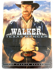 Brand New WALKER TEXAS RANGER Season 4 Fourth DVD Shrink Wrap Chuck Norris NIP