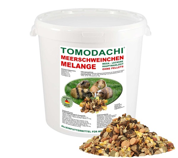 Meerschweinchenfutter Nagerfutter MüSli Pelletfrei Mit Viel GemüSe NüSse 1Kg-image
