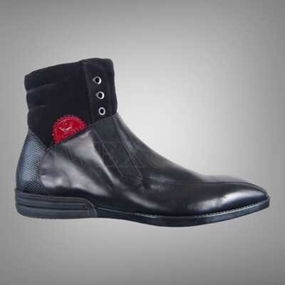 New Authentic $650 Cesare Paciotti US 6 Ankle Boots Italian Shoes