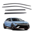 Smoke Black Side Wind Deflectors 4p for 2024 2025 HYUNDAI IONIQ 5 IONIQ 5 N
