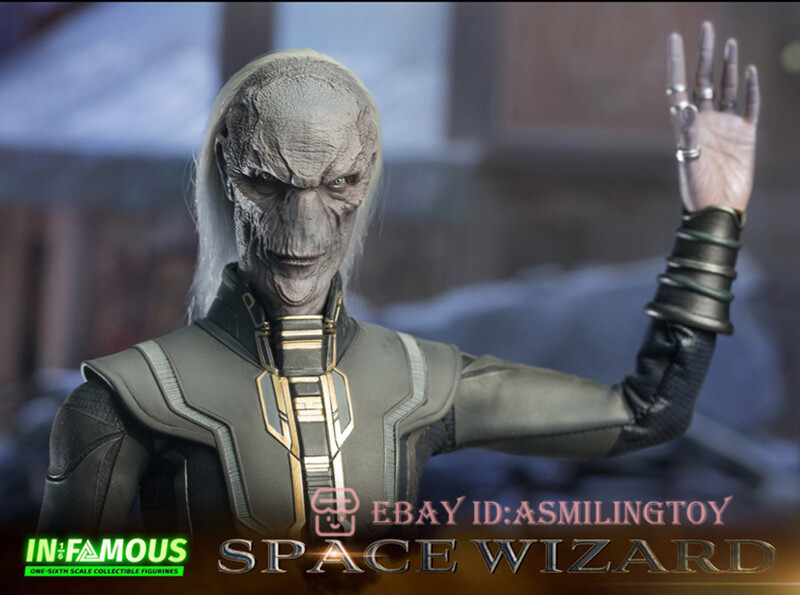 INFAMOUS IF001Ebony Maw エボニー・マウ 1/6フィギュア 1/6 IN-FAMOUS IF001 Space Wizard Avengers Ebony Maw 12