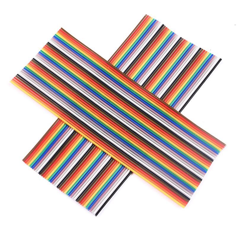 Ribbon Cable Multi Coloured Dupont Ribbon Cable Wire 10 14 16 20 26 34 ...