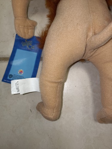 Warner Bros. Wizard of Oz Cowardly Lion Plush Stuffed Animal 12" Tall Wicked - Picture 20 of 22