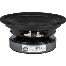 Woofer de sonido profesional cono de papel GRS 6PT-8 6-1/2" 8 ohmios